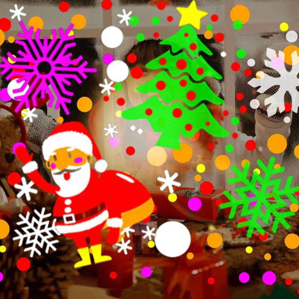 2024 Christmas Led Lights Projector DJ Party Lights Stage Light Santa Claus Chri
