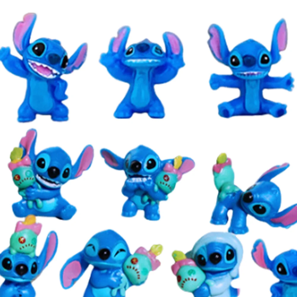 Christmas Countdown Calendar Christmas Stitch Toy Advent Calendar PVC Anime Figure Calendar Box 24 Day Countdown Gift