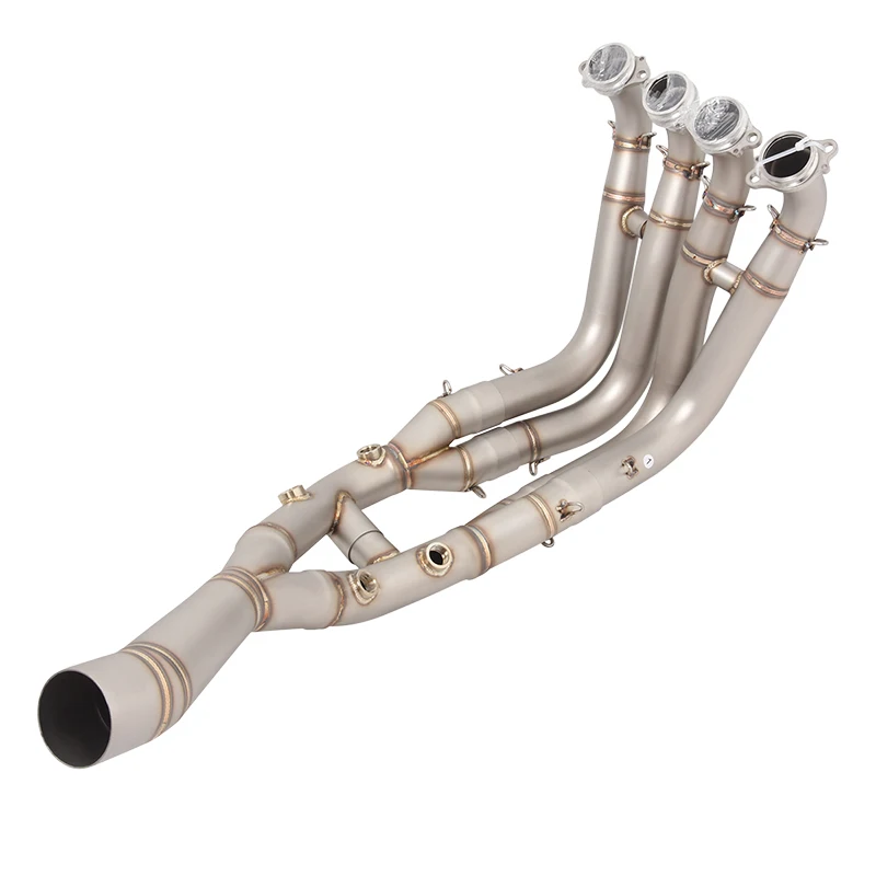 For BMW S1000RR 2019-2023 S1000R 2021-2023 Complete Exhaust System Header Mid Link Pipe Slip On Stock Muffler Stainless Steel - - Racext 17