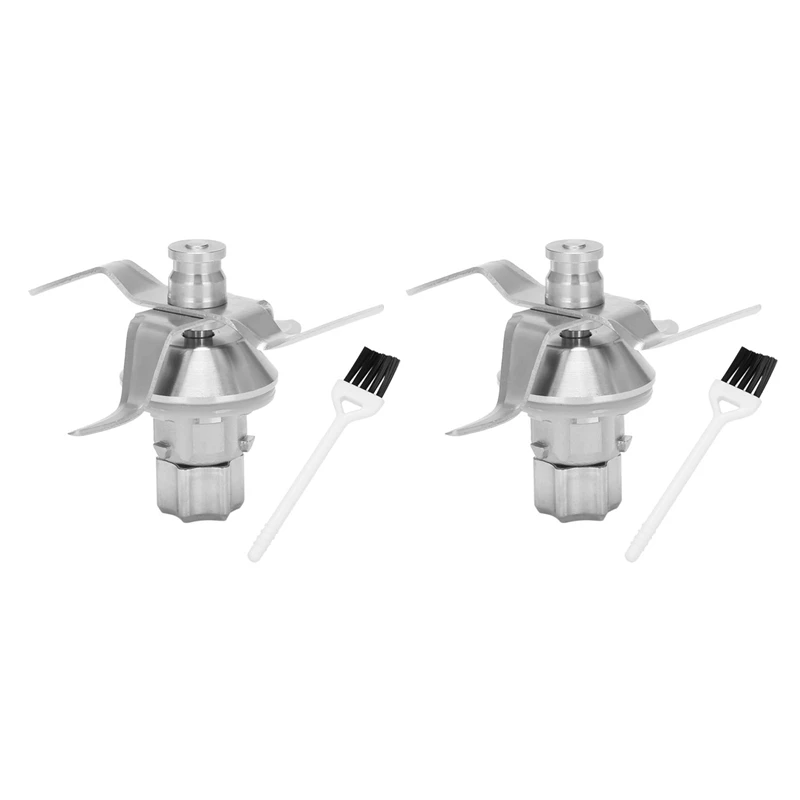 2X Coltello Compatibile Per Vorwerk Thermomix Tm5 Tm 5 Coltello Di Miscelazione Compreso Sigillo, Accessori Termomix Con Spazzole