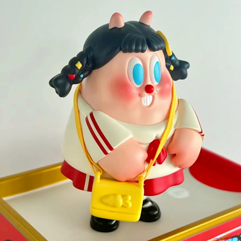 

Оригинальная фигурка Tutoto «Улица моркови», «Go To Schoole», кукла дяди сестры, улыбающаяся коллекция, дизайнерские игрушки, искусство, кавайный Декор