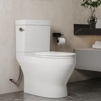 1000 MaP Score Powerful Flush Comfort Height Floor Mounted Two-Piece Toilet, 12'' Rough-in 1