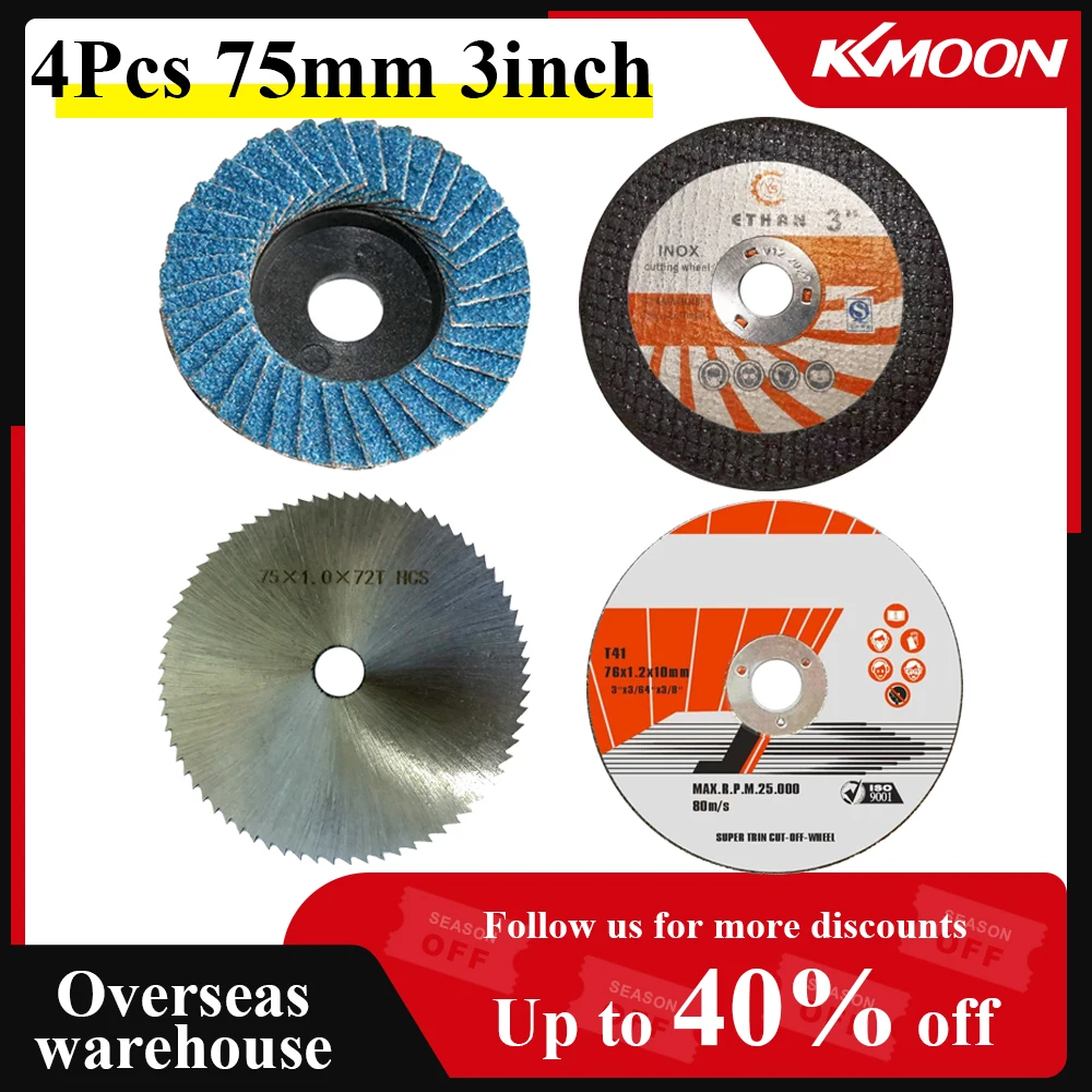 75mm3inchCuttingDiscGrindingWheelForAngleGrinderMetalCircular