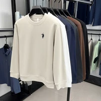 T-shirt à manches longues à col rond élégant et luxueux, un sweat-shirt ample raffiné de la marque Paul qui est tendance pour les hommes 5