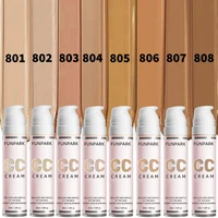 Crème CC correctrice de couleur, fond de teint pour le visage, correcteur imperméable, liquide blanchissant, maquillage coréen, cosmétiques, 30ml, 1 pièce 2