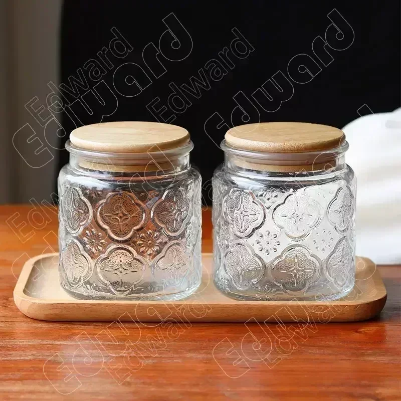 Nordic Style Glass Storage Jars