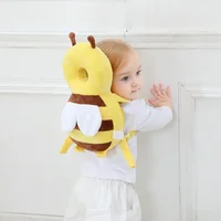 Head Back Protector Baby Protect Pillow Learn Walk Headgear Prevent Injured Safety Pad prevention Fall Cartoon Bee Kids Pillows 4