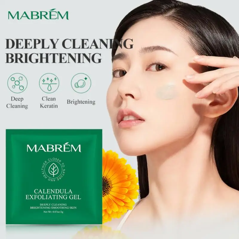 

Exfoliating Gel Cream Sample 10pcs Clean Up Pores Facial Scrub Moisturizing Whitening Nourishing Repair Travel Essential