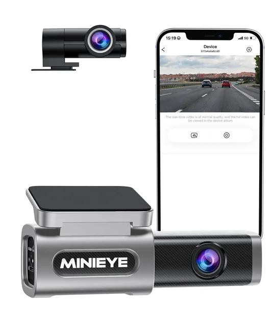 MINIEYE C2 4K Dash Cameras 170° Wide Angle Front Rear Camer with ADAS  WDR Night Vision Parking Monitor Time-Lapse