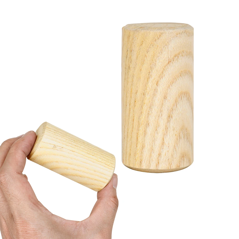 SY-75 Wood Finger Sand Tube Orff Instrument Single Finger Sand Tubes for Children's Enlightenment Education Gift