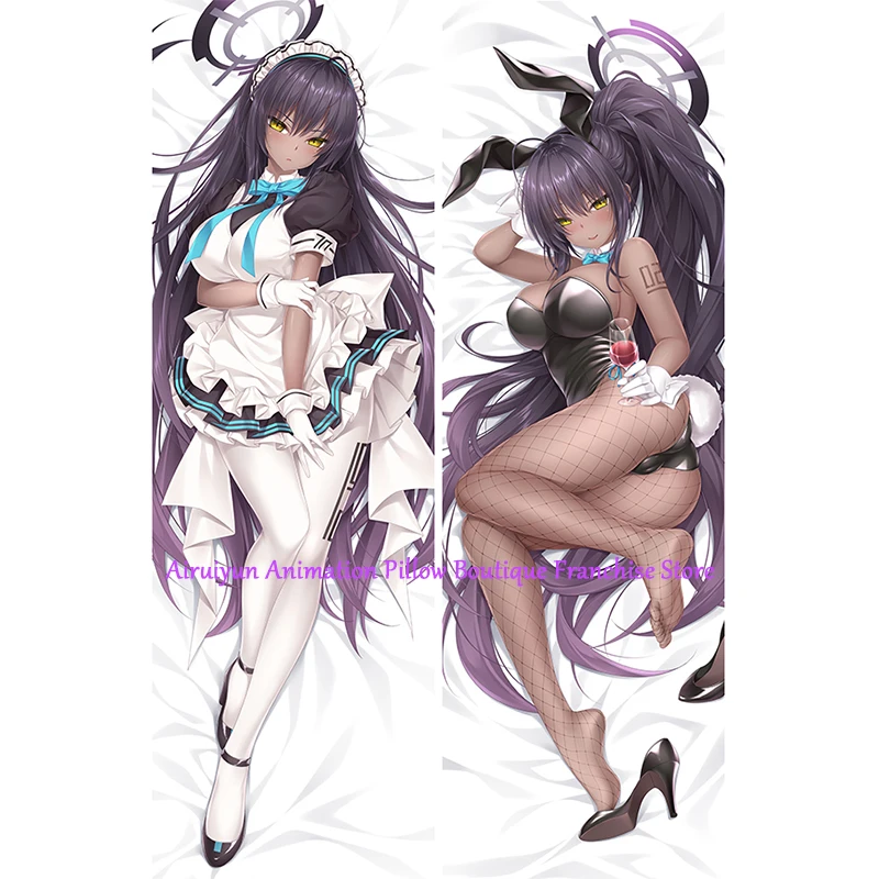 

Anime Dakimakura Pillow Case Kakudate Karin Sexy and Busty Beautiful Girl Double-Sided Halloween Decoration