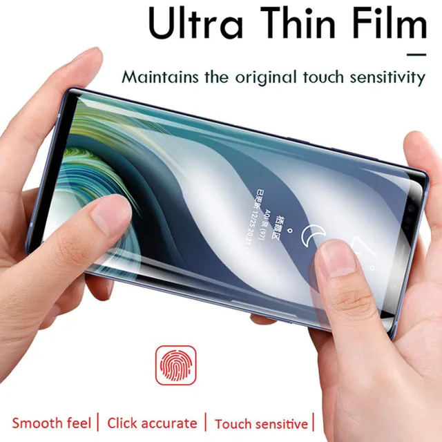Silicone Hydrogel film For Sony Xperia 10 1 5 III II XZ4 XA3 XZ3 XZ4 XZ2 Premium XZ1 Compact Full Cover Soft Screen Protector 3