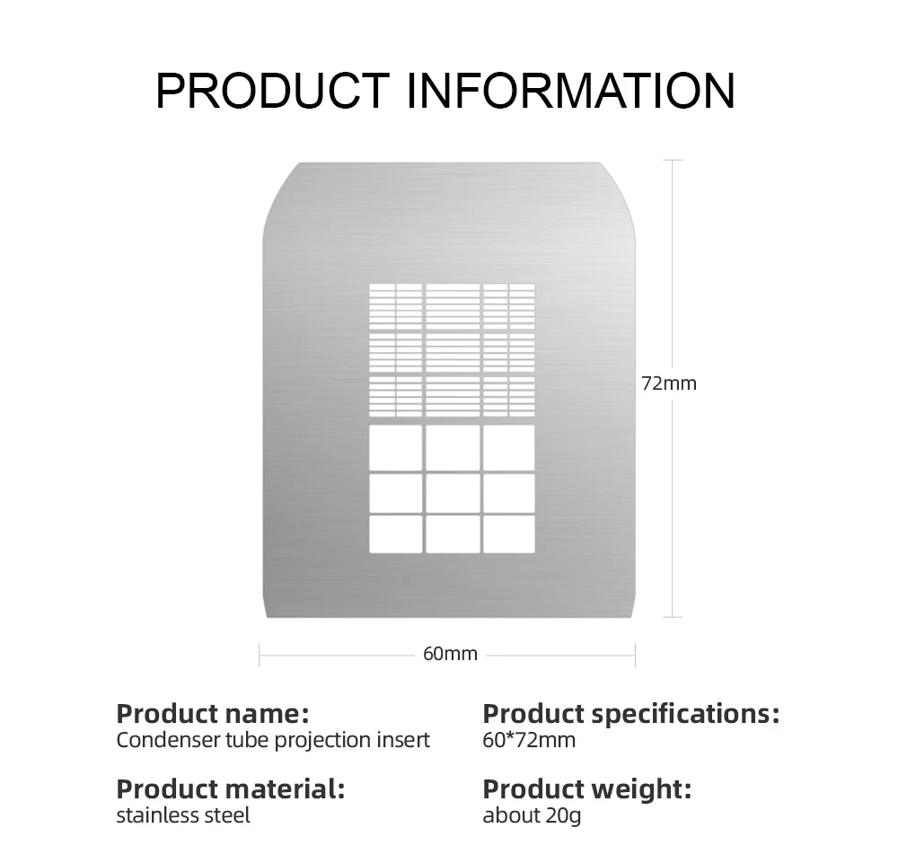 Conical Snoots Graphic Cards For OT1 OT1PRO Projection Film  DIY Shape Insert Ph