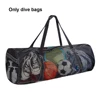 Black Lightweight Mesh Drying Bag For Quick Dry And Storage Of Wet Items Breathable Mesh Luggage Bag 2