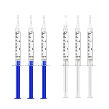 Gel sbiancante denti da 3ml per sponde, sicuro per lo smalto, rimuove macchie di caffè, vino e tabacco, kit sbiancante professionale per uso domestico