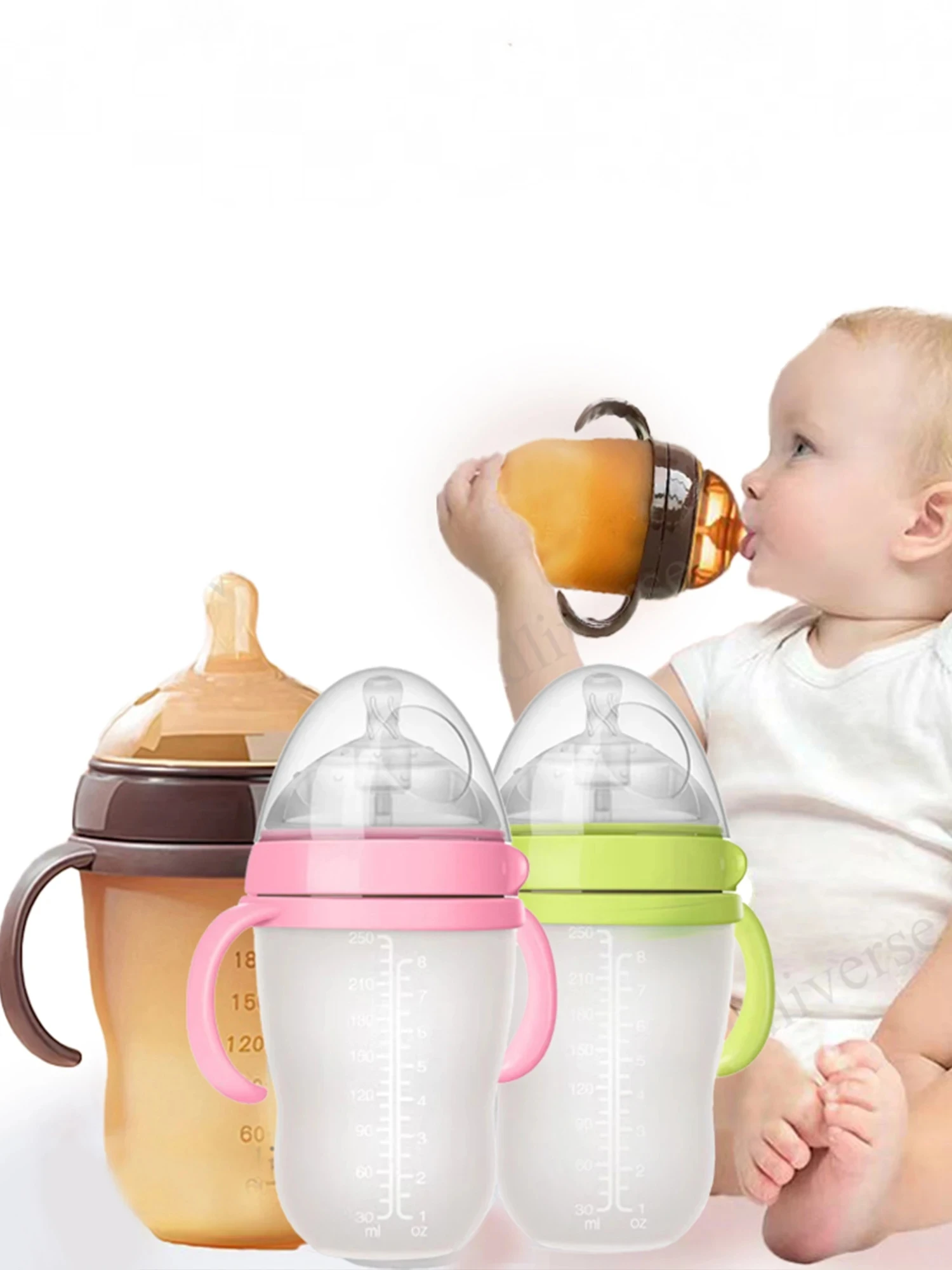 Silicone Milk Bottle 150ml/240ml