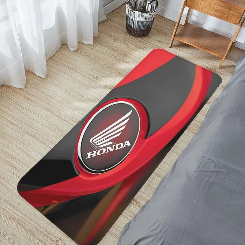 Doormat Entrance Door Hondas Motorcycle Bathroom Carpet for Kitchen Mat Home Floor Mats Custom Room Rugs Carpets Cute Rug Bath 2