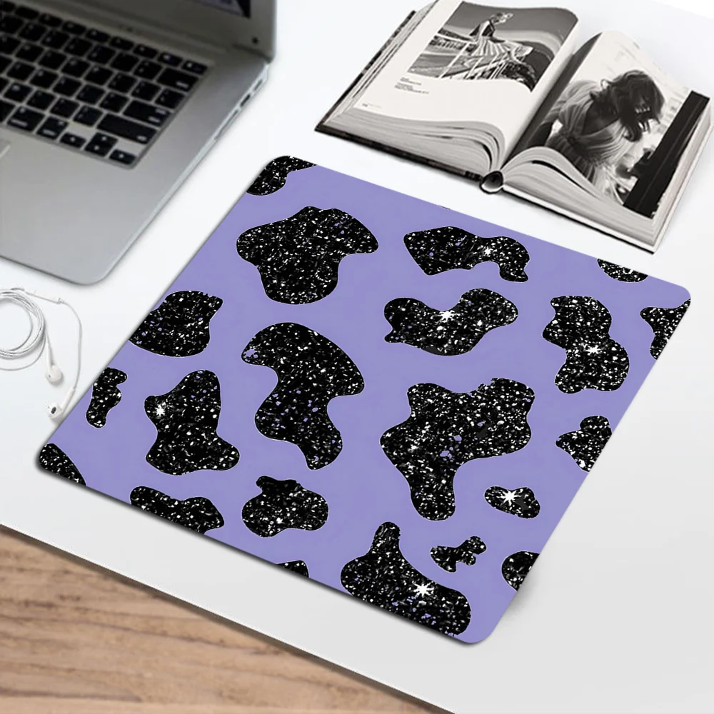 Cow Print 25x29cm Small Table Mat Student Mousepad Computer Keyboard Pad Games Pad Desk Mat for PC Gamer Mousemat 2