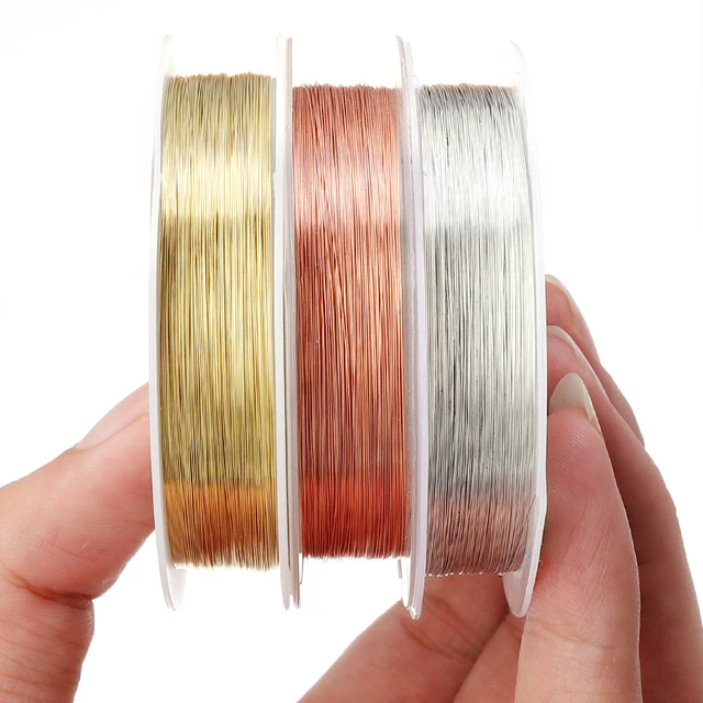 Wire, ParaWire™, silver-plated copper, round, 28 gauge. Sold per 15-yard  spool.