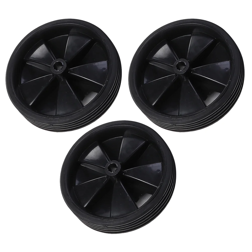 

3 пары тренировочных колес для взрослых, детские спортивные тренировочные поддерживающие Детские Вспомогательные колеса (черные)