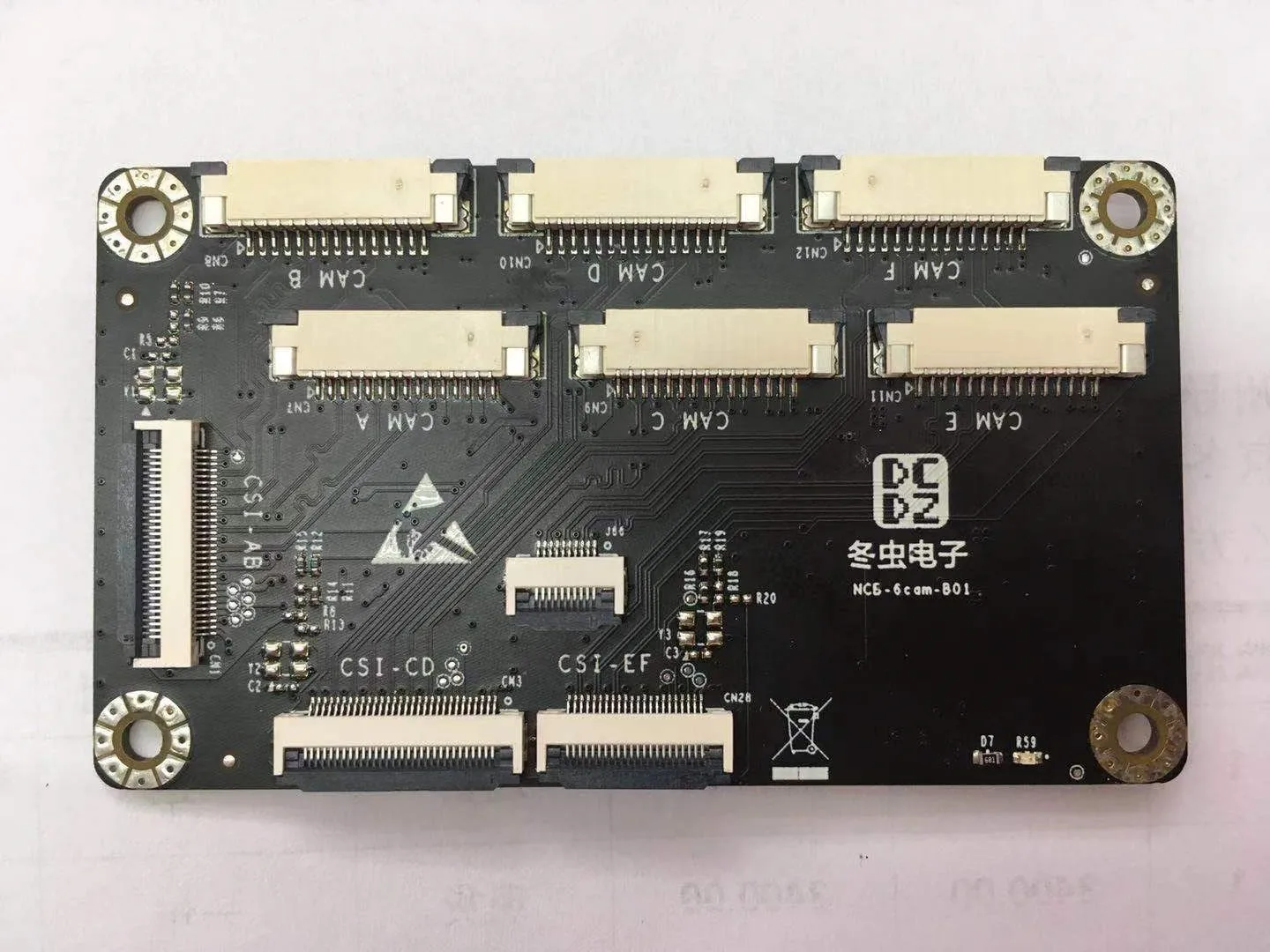 

Jetson Nano / NX Multi-channel Camera Board Is Used with Ncb00