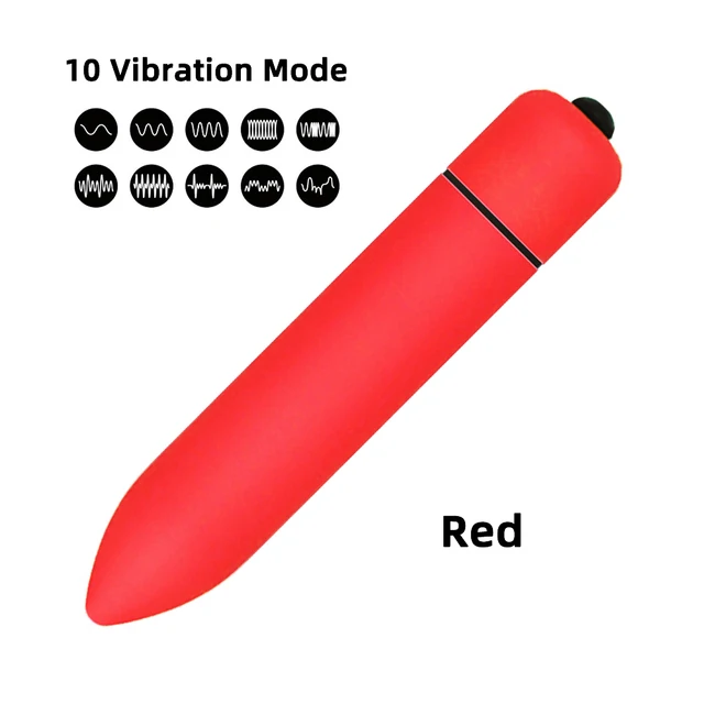 Mini Bullet 10 brzina Vodootporne igračke za G-točku za žene Stimulator klitorisa Analni dildo Vibrator Seks igračka za odrasle 18_voghion.com