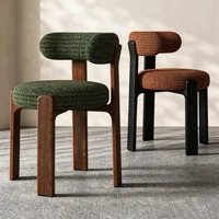 Chaises de salle à manger nordiques confortables, design relaxant, chaise de salle à manger minimaliste, mobilier de salle d'attente et de salle à manger 1