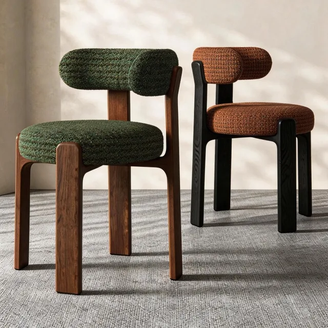 Chaises de salle à manger nordiques confortables, design relaxant, chaise de salle à manger minimaliste, mobilier de salle d'attente et de salle à manger 1