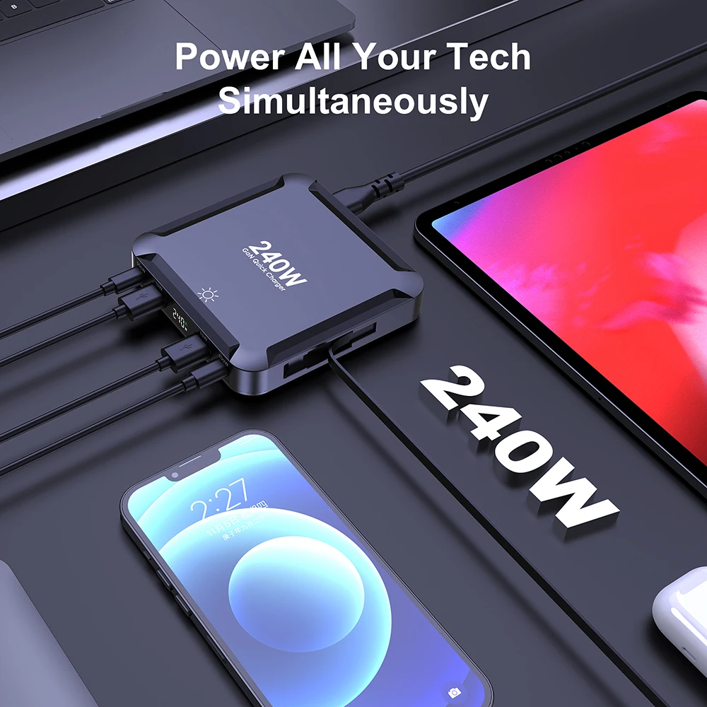 Ubigbuy Charger GaN Fast Charging For iPhone