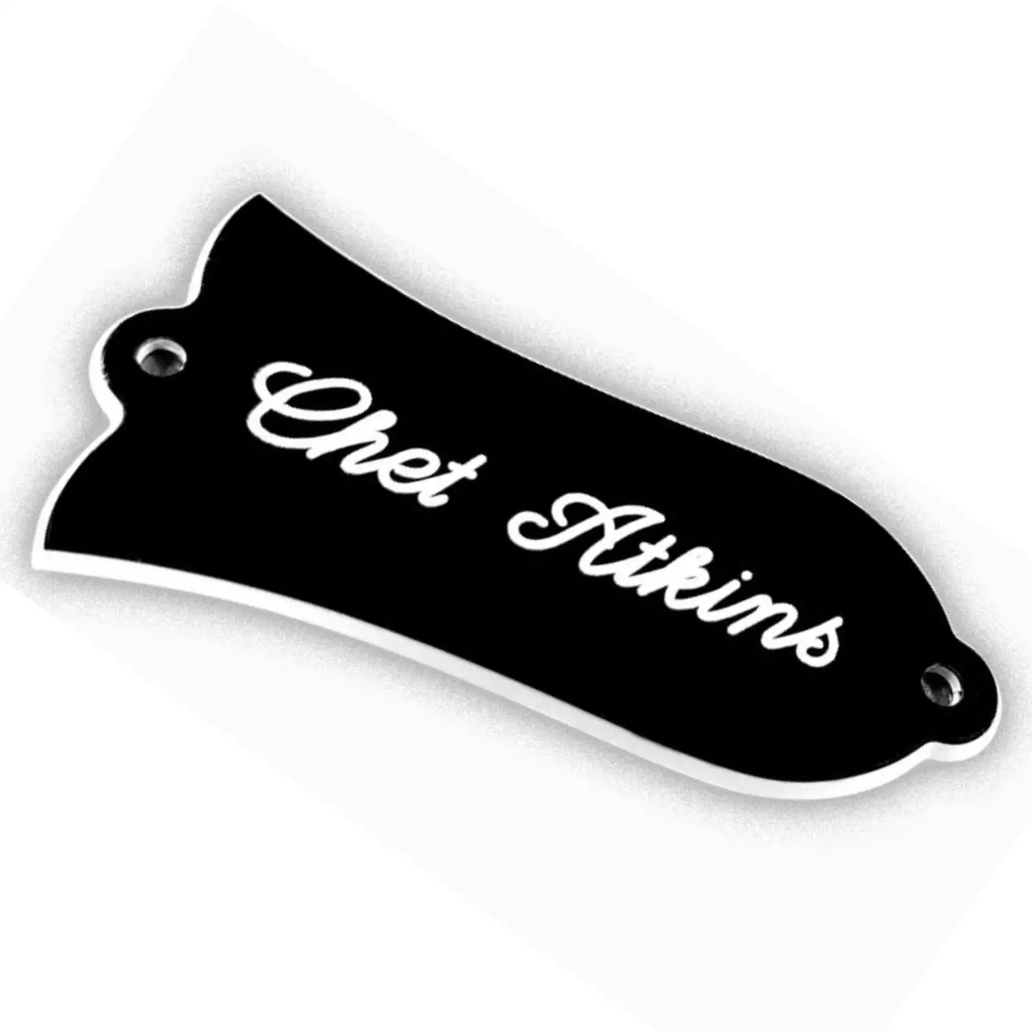 2PCS Bell-Shape Custom Truss Rod Cover Plate with 2 Holes