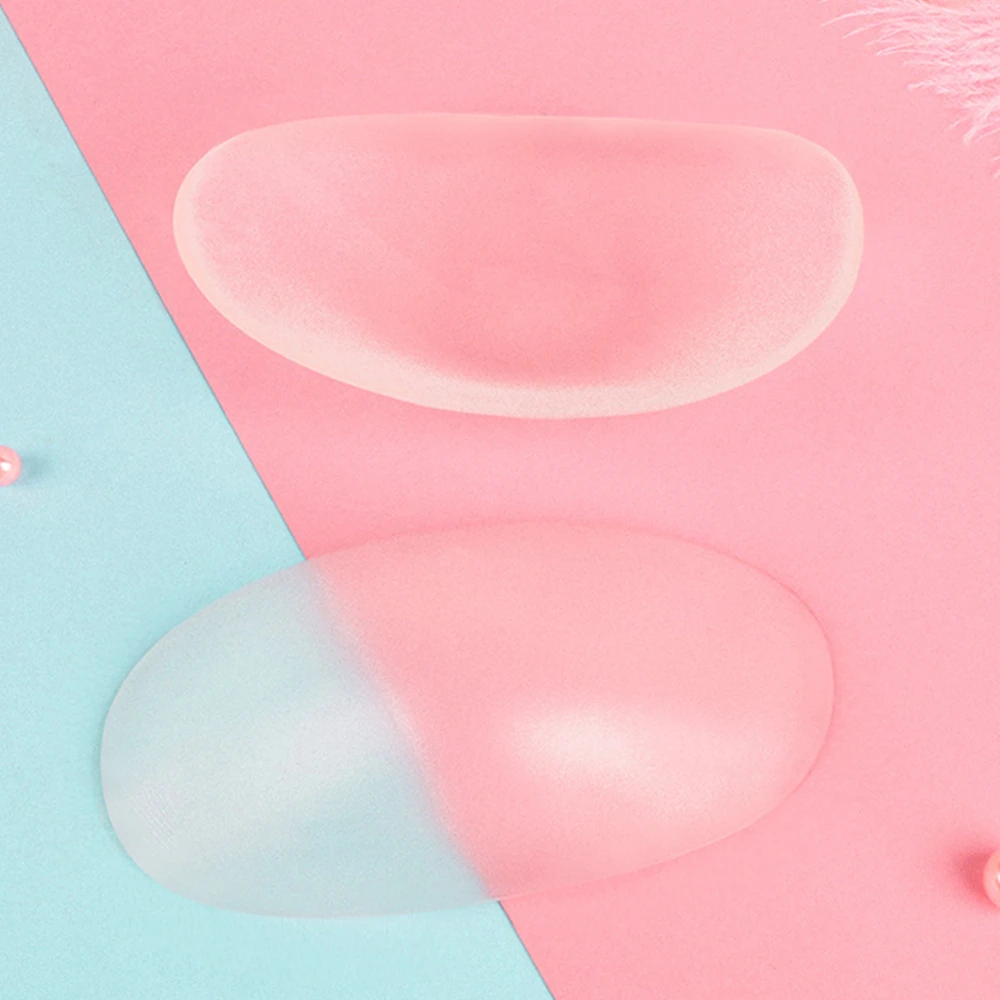 Description Picture 5 of item1Pair Naturally Soft Silicone Anti Slip Shoulder Pads Invisible Shoulder Enhancer Push-Up Cushions Reusable Self-Adhesive Unisex