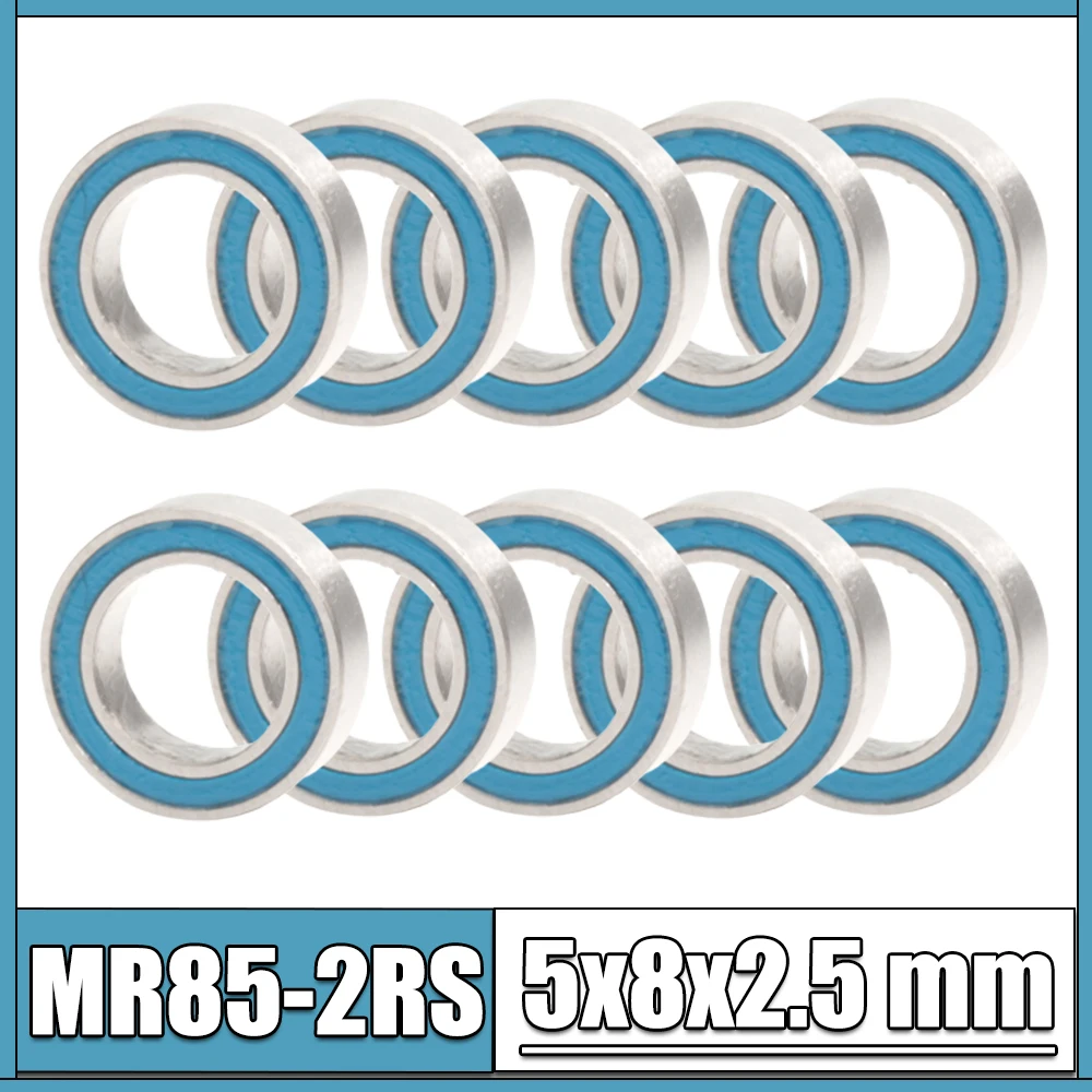 MR85-2RS Ball Bearing Double Sealed ID 5mm OD 8mm Width 2mm main image 0
