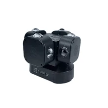  DJ Lights Equipment 16x10W RGBW 4in1 LED Moving Head Beam Light DMX White Strobe RG Laser Effects Stage Lighting for Xmas Party 