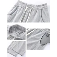 Lady Casual Daily High Waisted Sweatpants Women Drawstring Straight Leg Pants Girls Korean Slim Fit Thin Trousers - Image 6