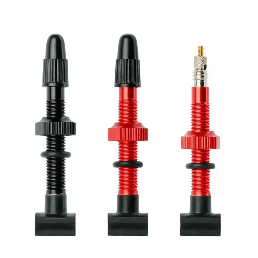 CNC-Machined Anodized Tubeless Tire Valve
