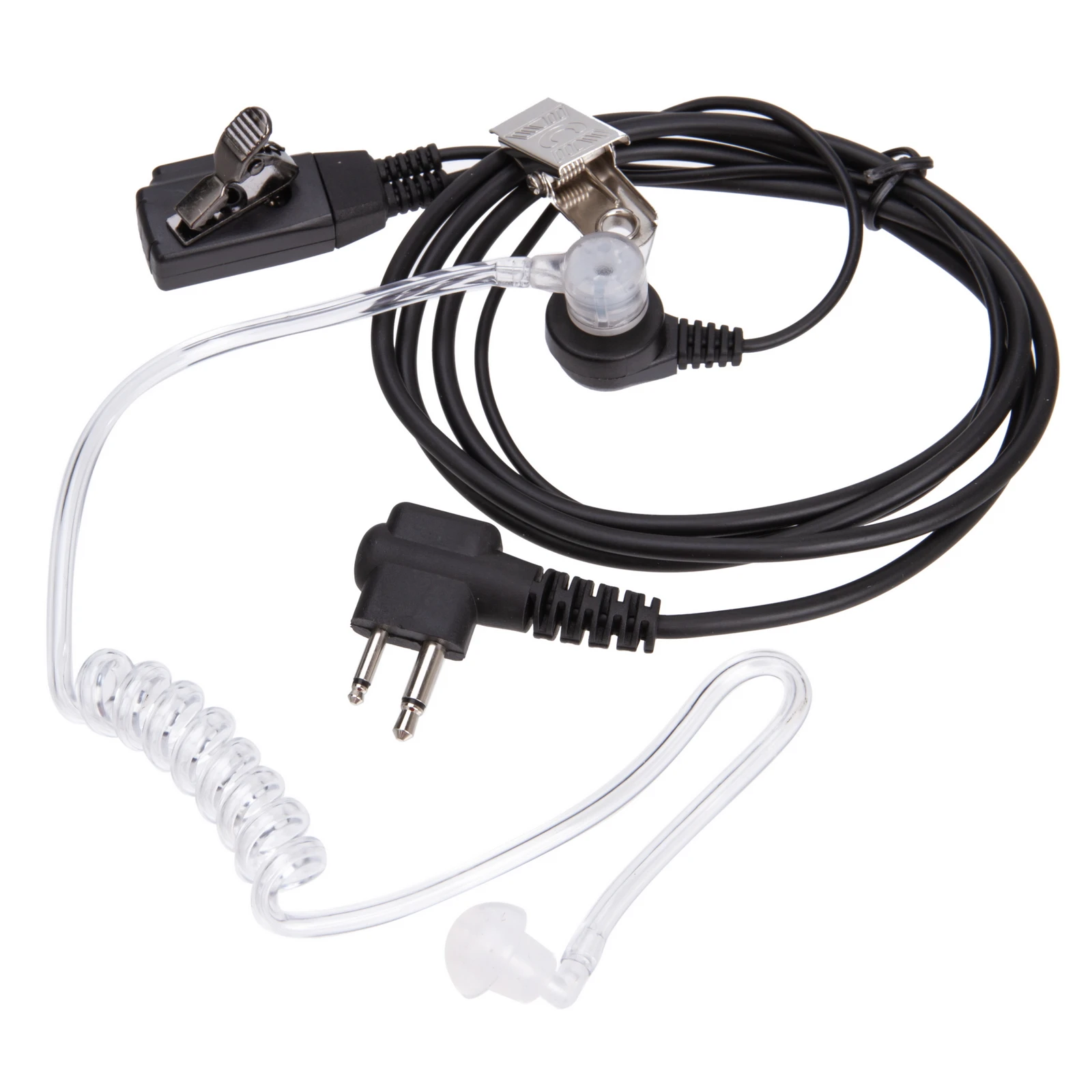 2 Pin Covert Acoustic Tube Earpiece Headset Mic for MOTOROLA GP300/308/68/88/88s/100/150/200 DEP450 Two Way Radio