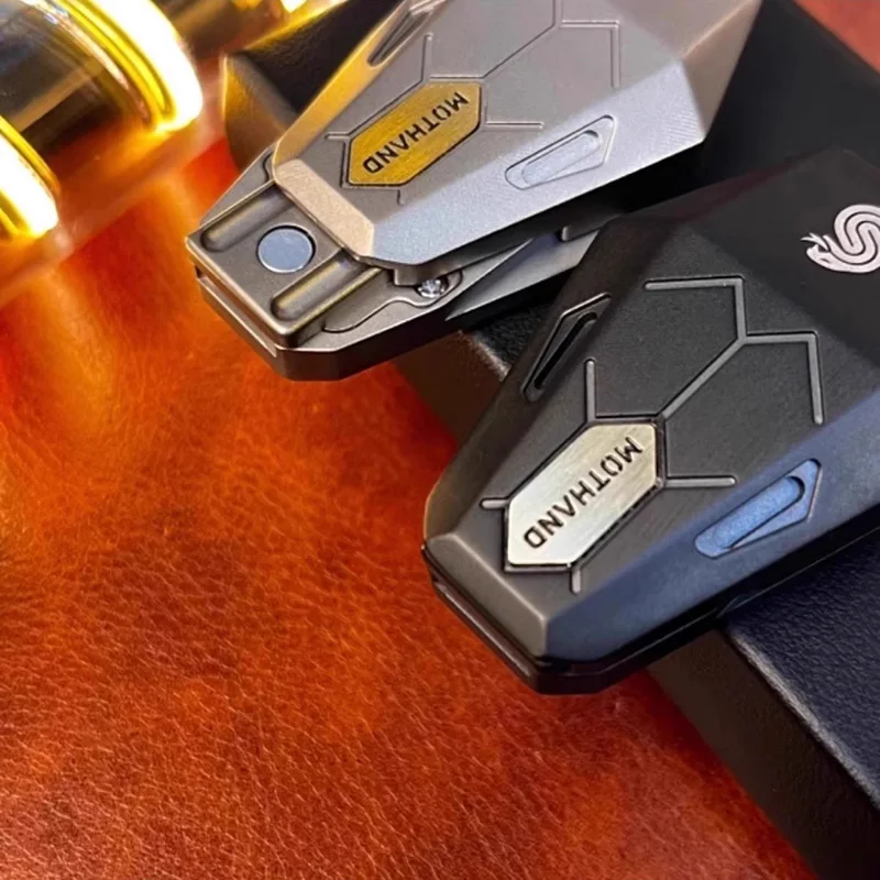 MOTHAND チタン合金バイパー音叉磁気プッシュプレートジルコニア合金