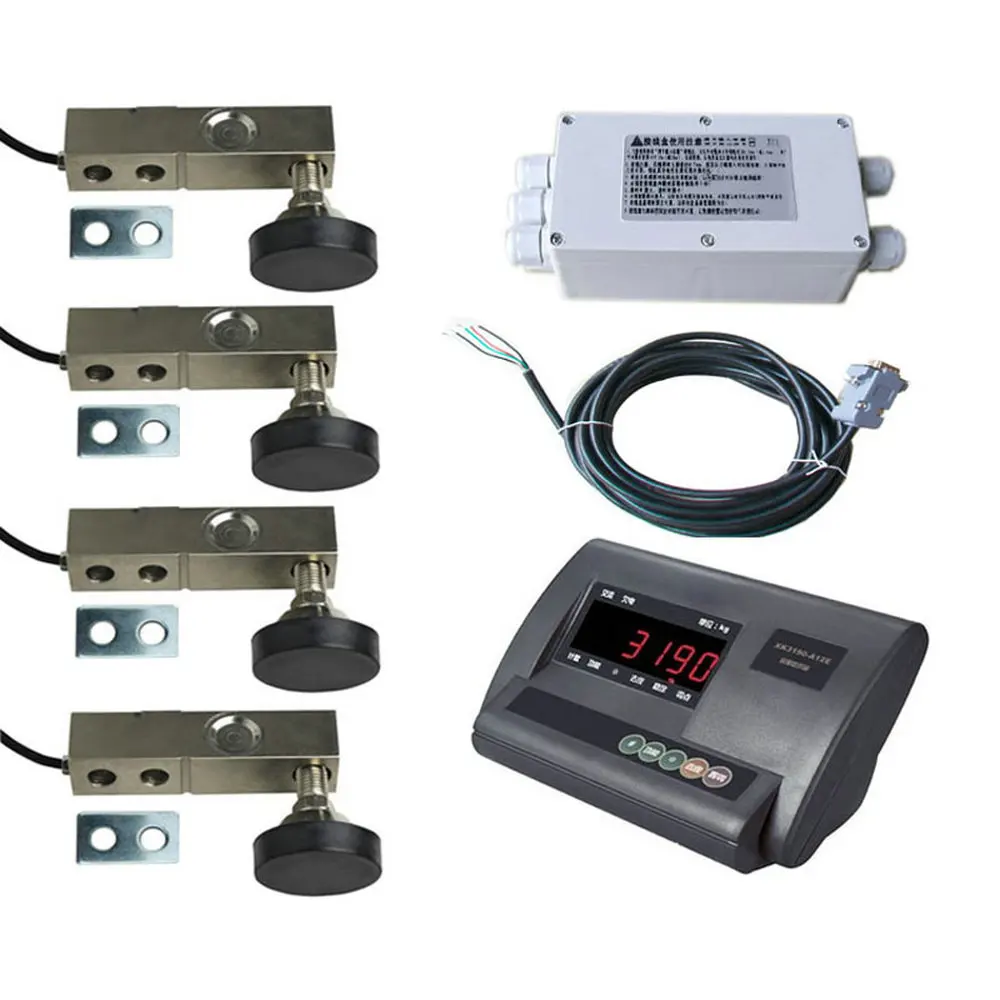 

small weighbridge 3t load cell and Yaohua 12E indicator weighing sensor loadcell kit 0.5/1/2/3t tons