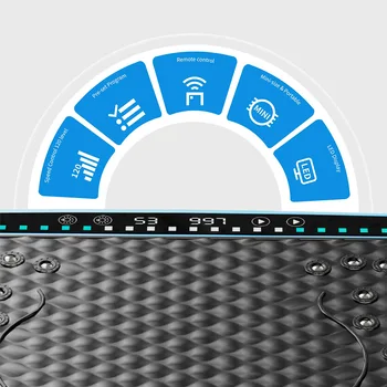 Vibration Plate Exercise Machine, Whole Body Fitness Platform with 120 Speed Levels,Weight Loss and Fat Burner Workout Equipment 5