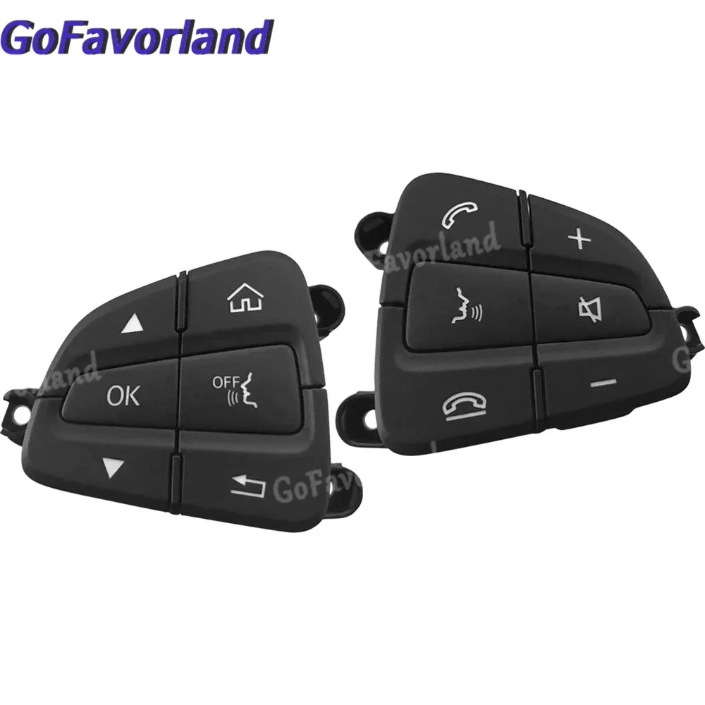 

Front Pair Left Right Black Steering Wheel Switch Button Repair A0999050200 A0999050300 For Mercedes Benz C-Class GLC