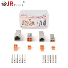 

JRready ST6139 Desch-type DT Series 2 4 Pin Cable Connector Set Car Wire Terminals Silicone Plug Waterproof Electric Accesorios