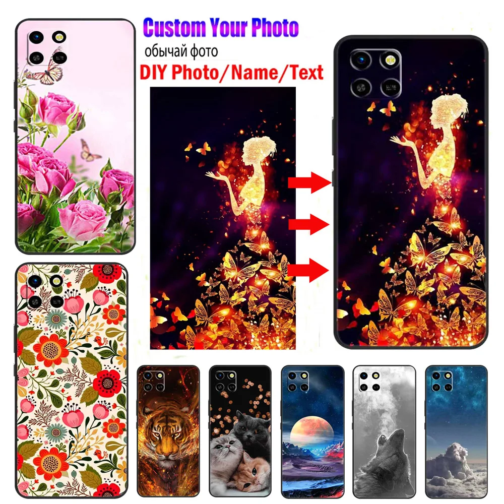 Funda De Silicona Para Infinix Smart 6 Hd Smart6 5, Funda Personalizada Con Foto Y Nombre Para Infinix Hot 11 G37, Funda De Teléfono Con Imagen Diy De
