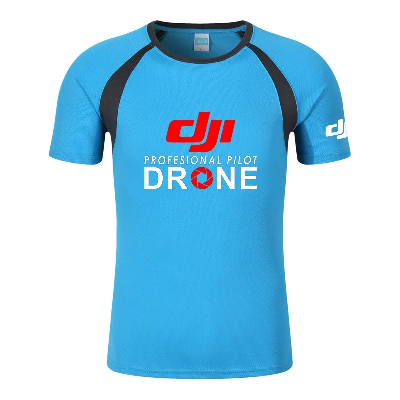 Men Breathable Short Sleeve Eight Color Round T Shirt