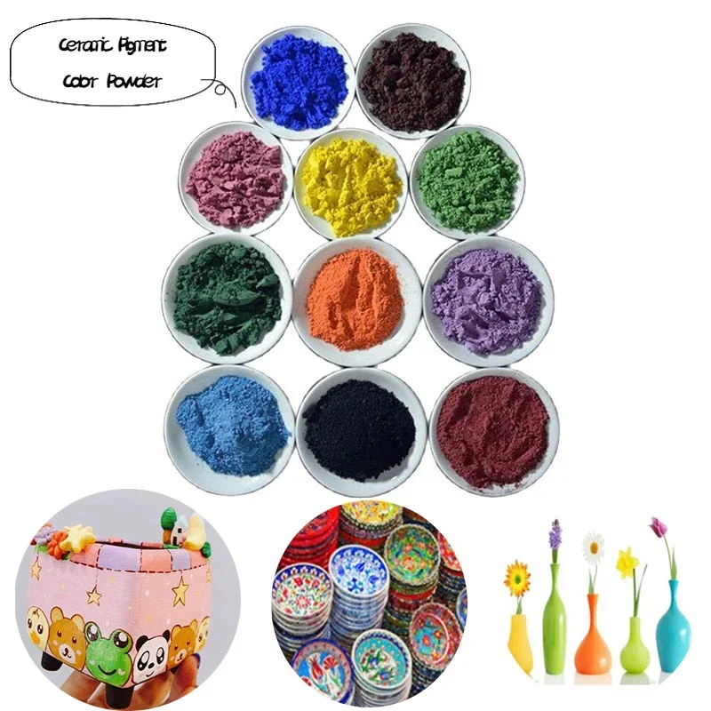 Ceramic Pigment Color Powder for Handmade Crafts and DIY Projects