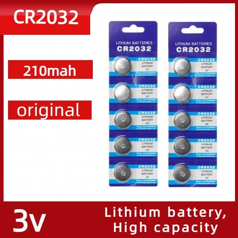 CR2032-3V-Original-Lithium-Battery-DL2032-ECR-2032-BR2032-For-Remote ...