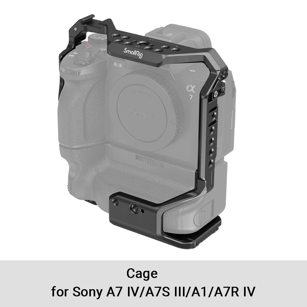 SmallRig 3667B カメラケージ SONY α7Ⅳ α7RV おまけ有 Smallrig-sona7 iv a7m4用の完全なカメラケージ,Sony Alloj 7 iv