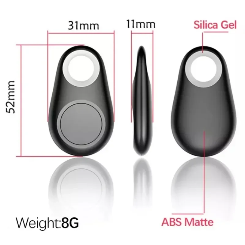 Bluetooth Gps Tracker Mini Anti-Lost Gps Tracker Long Distance Device for Bag Wallet Tracking for IOS/Android Anti-theft Locator