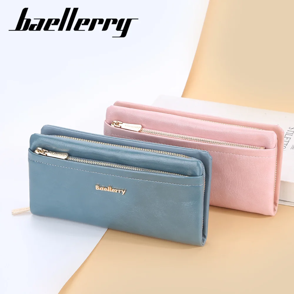 Women Wallets Long Purses Zipper Coin Pocket Card Holder Leather Wallet women wallet, zipper wallets, leather wallet, coin purse wallet, coin purse, women coin purse, women purse, card wallet