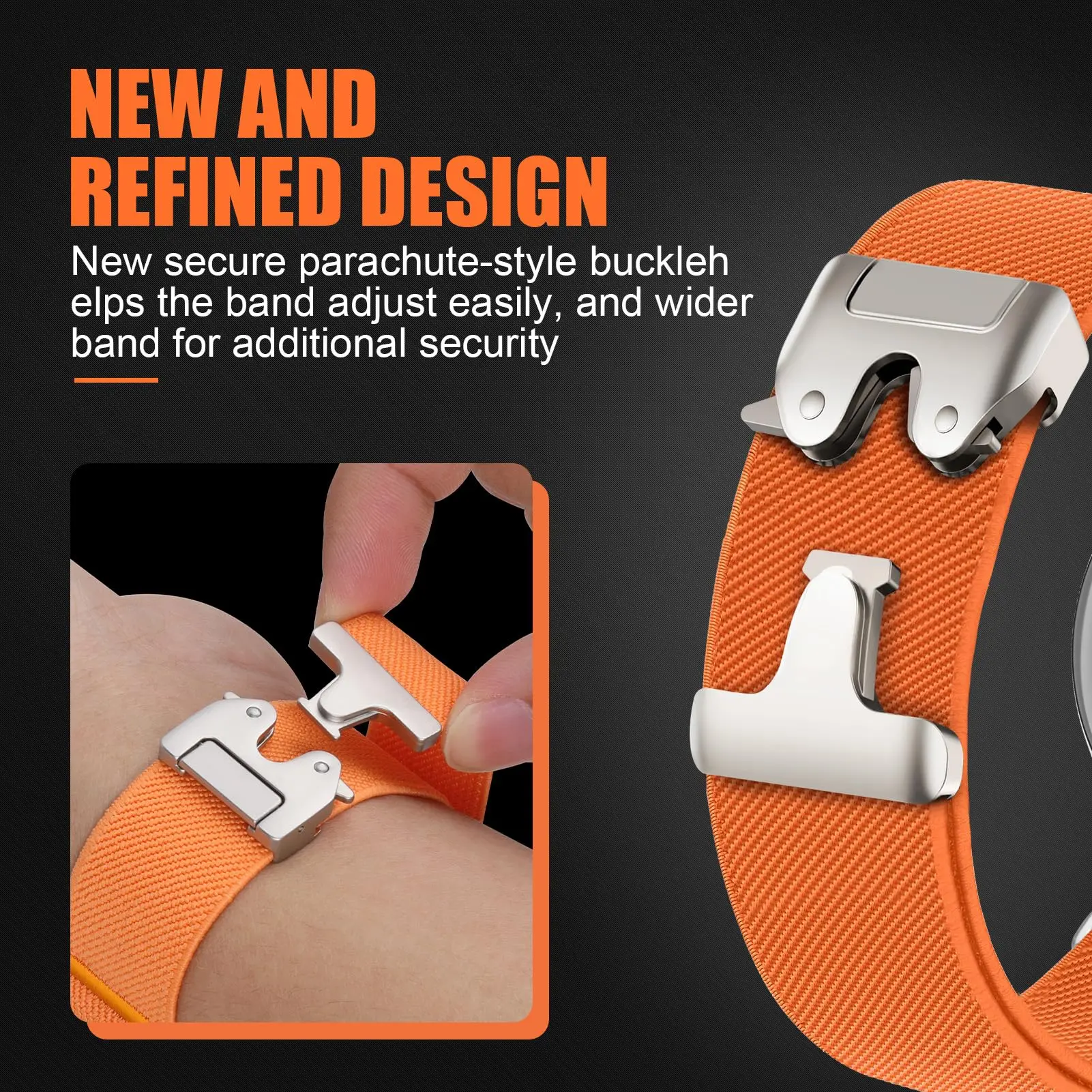 Elastic Strap Sport Parachute Nylon Bracelet