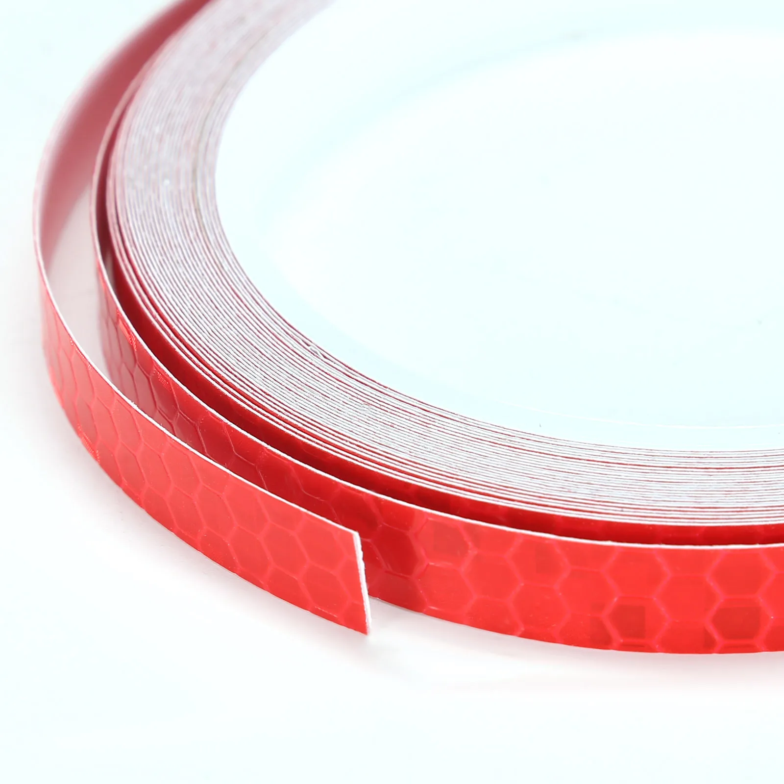 1cmx8m Bike Reflective Stickers Cycling Fluorescent Reflective Tape MTB Bicycle Adhesive Tape Safety Decor Sticker Accessories